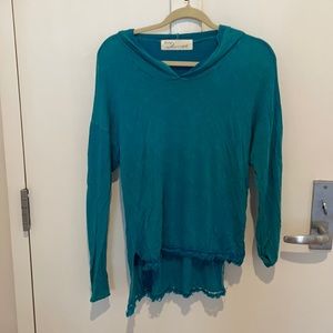 Turquoise Long Sleeve Shirt